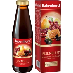 Rabenhorst napój owocowo-ziołowy z żelazem i witaminami C B1 B2 B6 B12 450 ml BIO! cena 34,05zł