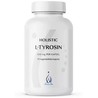 Holistic L-Tyrosin tyrozyna aminokwas L-tyrozyna główny składnik białek 90kapsułek cena 129,00zł