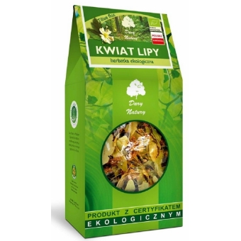 Lipa kwiat 30 g BIO Dary Natury cena 13,45zł