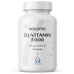 Holistic Witamina D3 5000 90kapsułek cena 107,00zł
