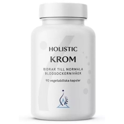 Holistic Krom GTF Chrom pikolinian chromu utrzymanie prawidłowego poziomu glukozy 90kapsułek cena 70,00zł