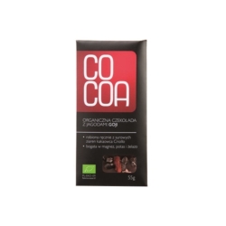 Cocoa czekolada surowa z jagodami goji 50g BIO  cena 14,19zł