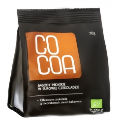 Cocoa jagody inkaskie w surowej czekoladzie 70 g BIO cena 15,95zł