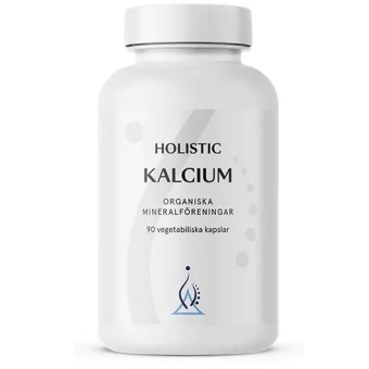 Holistic Kalcium organiczne związki wapnia jabłczan wapnia cytrynian wapnia mlleczan 90kapsułek cena 60,00zł