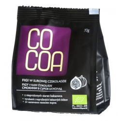 Cocoa figi w surowej czekoladzie 70 g BIO cena 15,49zł