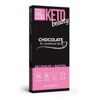 Czekolada Keto Beauty 40 g Cocoa cena 15,49zł