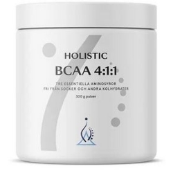 Holistic BCAA aminokwasy L-leucyna, L-izoleucyna, L-walina proszek 300g cena 139,00zł