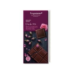 Czekolada wegańska gorzka z olejkiem różanym bez glutenu BIO 70g Biobenjamin cena 17,85zł