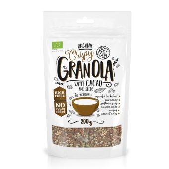 Granola z kakao 200 g BIO Diet Food cena 15,79zł