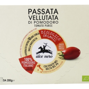 Sos pomidorowy passata 3 x 200 g BIO Alce Nero cena 13,79zł