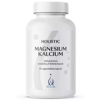 Holistic Magnesium-Kalcium organiczne związki magnezu i wapnia 80/40 mg 90kapsułek cena 72,00zł