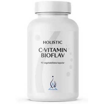 Holistic C-vitamin Bioflav witamina C 90kapsułek cena 77,00zł