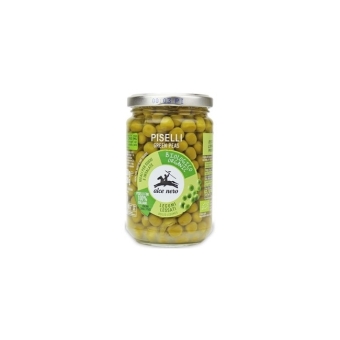 Groszek zielony w zalewie 300 g (200 g) BIO Alce Nero cena 11,45zł