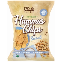 Chipsy z ciecierzycy z solą morską bezglutenowe 75g BIO Trafo cena 11,39zł