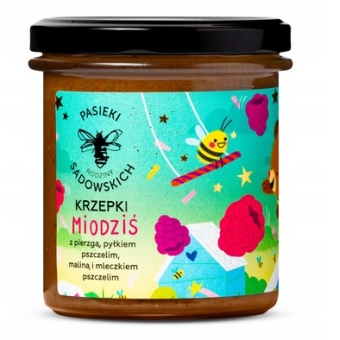 Krzepki Miodziuś miód 410g Pasieka Sadowskich cena 48,90zł