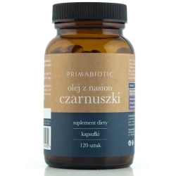Primabiotic Olej z nasion czarnuszki 120kapsułek