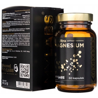 MyLabs MY Ultra Magnesium 60kapsułek cena 68,90zł