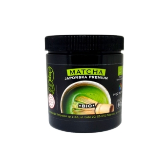 Matcha japońska premium 60 g BIO Pięć Przemian cena 42,55zł