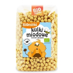 Kulki miodowe 500 g BIO Biominki cena 17,89zł