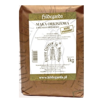 Mąka z pełnego przemiału 1 kg Hildegarda data ważności 11.2023 WRZEŚNIOWA PROMOCJA! cena 14,27zł