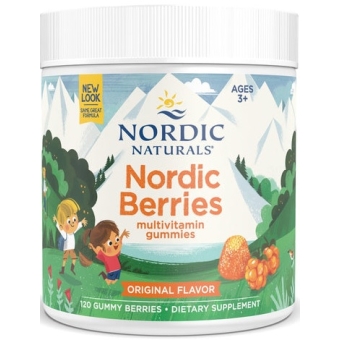 Nordic Naturals Nordic Berries Original Flavor (CYTRYNA) 120sztuk cena 109,90zł
