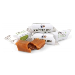 Krówka z gorzką czekoladą i porzeczkami 150 g Ekoflorka  cena 13,59zł