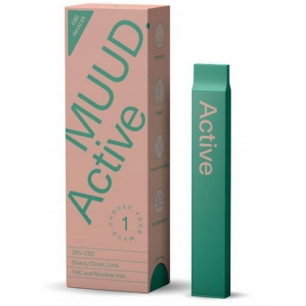 MUUD Active Inhalator CBD 30% krople cena 99,00zł