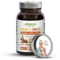 Biowen Kurkuma C3 Complex+  60kapsułek cena 67,99zł