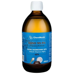 DMSO 99,9% Chlorek magnezu 60% 500ml ChemWorld cena 73,00zł