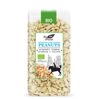 Orzeszki ziemne prażone i solone BIO 350 g Bio Planet cena 2,39zł