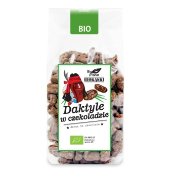 Daktyle w surowej czekoladzie BIO 250 g Bio Planet cena 22,69zł