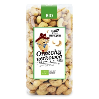 Orzechy nerkowca prażone i solone BIO 350 g Bio Planet cena 32,15zł