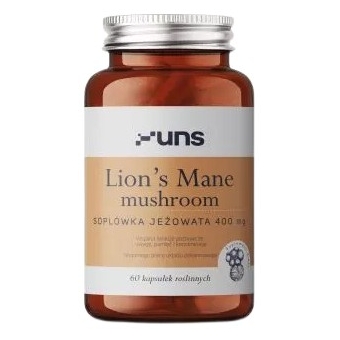 UNS Lion's Mane mushroom 60kapsułek cena 39,90zł