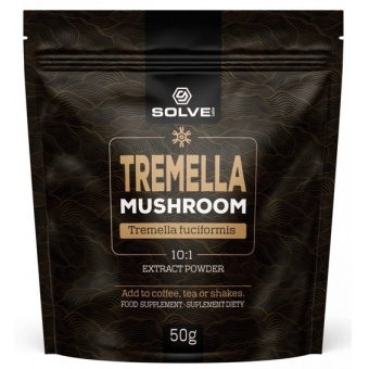 Tremella 10:1 (trzęsak morszczynowaty) proszek 50g Solve Labs cena 83,90zł