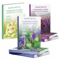 Zestaw książek Tajemnice Ziół Zapomniana Wiedza część 1 2 3 cena 123,90zł