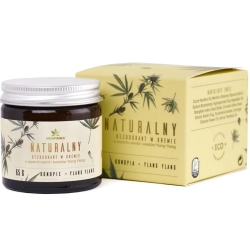 Naturalny dezodorant konopny w kremie z CBD o zapachu wanilii i kwiatów Ylang Ylang 65g HempKing cena 49,99zł