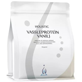 Holistic Protein Vanilj proteiny, białko serwatkowe proszek 750g cena 160,00zł