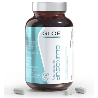GLOE Glukosup ekstrakt z ziół 60kapsułek cena 59,00zł