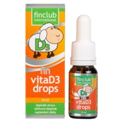fin VitaD3drops witamina D3 dla dzieci krople 10ml cena 96,00zł