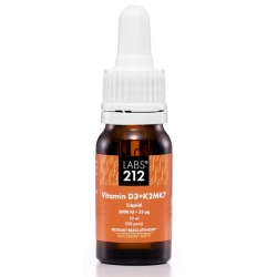 LABS212 witamina K2+D3 krople 10ml  cena 47,00zł
