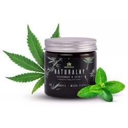 Naturalny dezodorant konopny z CBD i miętą pieprzową 65g HempKing cena 49,90zł