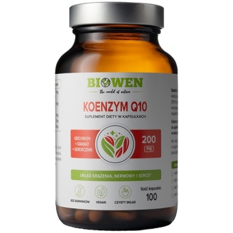 Biowen Koenzym Q10 100mg 100kapsułek cena 72,75zł