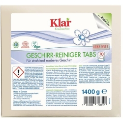 Klar tabletki do zmywarki 70 sztuk cena 65,89zł