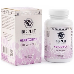 Biolit Hepatobiol na wątrobę 190kapsułek PROMOCJA cena 135,90zł
