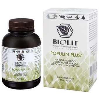Biolit Populin Plus (Populin Base) topola czarna 200ml cena 198,00zł
