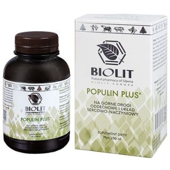 Biolit Populin Plus (Populin Base) topola czarna 200ml cena 194,90zł