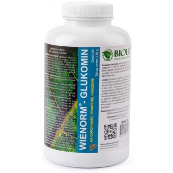 Biolit Wienorm Glukomin granulki 230g cena 69,00zł