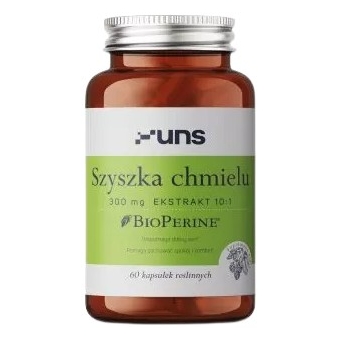 UNS Szyszka chmielu + Bioperine 60kapsułek cena 36,50zł