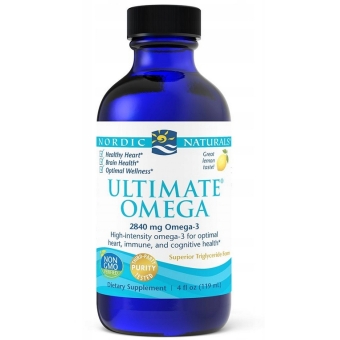 Ultimate Omega-3 2840mg Lemon tran 119ml Nordic Naturals cena 155,90zł