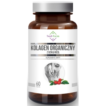 Soul Farm Kolagen z dziką różą 60kapsułek cena 31,55zł